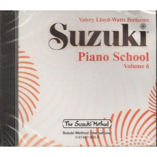 Suzuki Piano School CD, Volume 6 , Performed by Lloyd-Watts