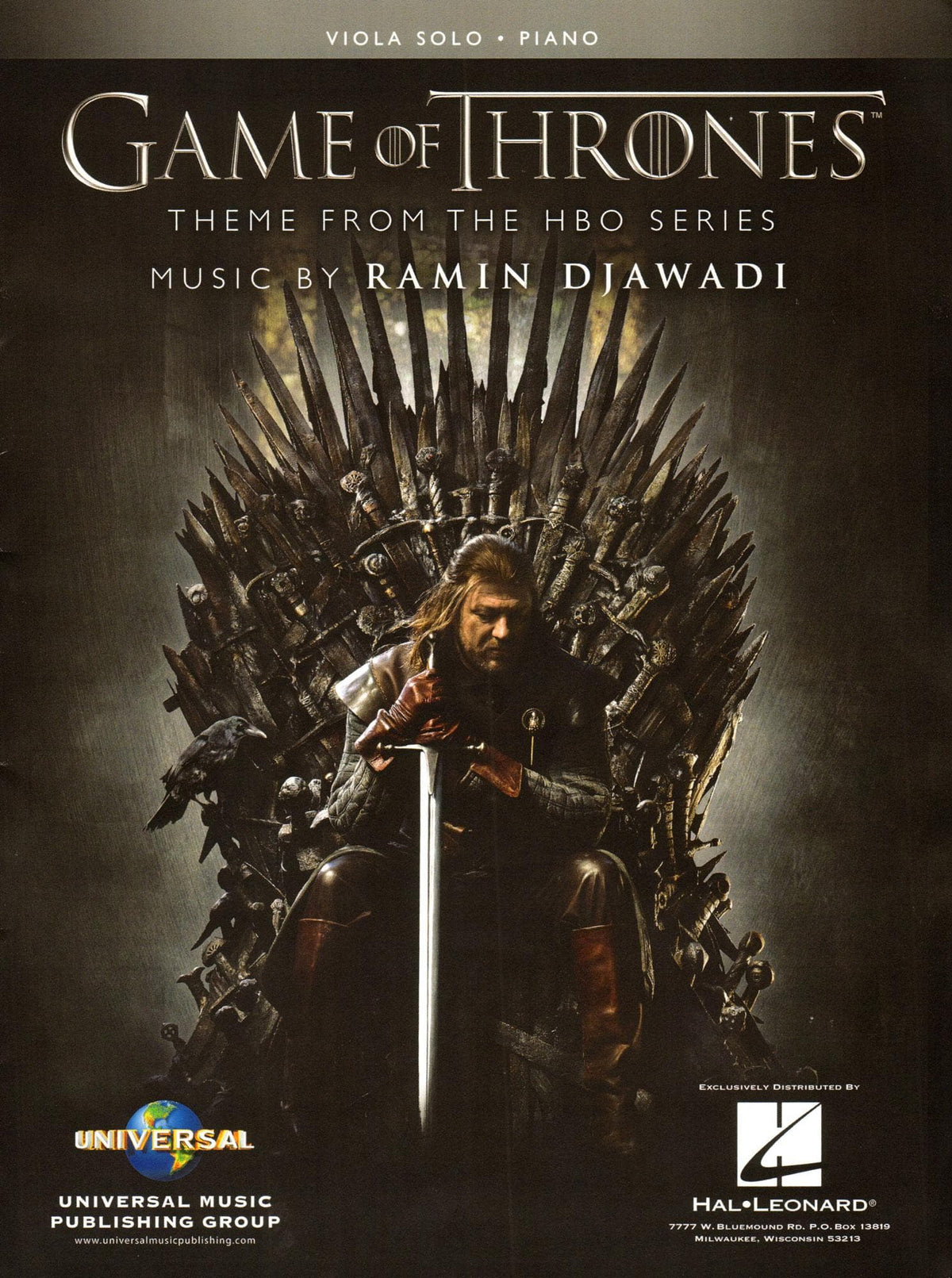 Game of Thrones Theme - for Viola and Piano - Hal Leonard