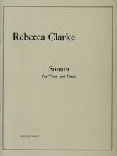 Clarke, Rebecca - Sonata For Viola and Piano (1919) - Chester Music Publication