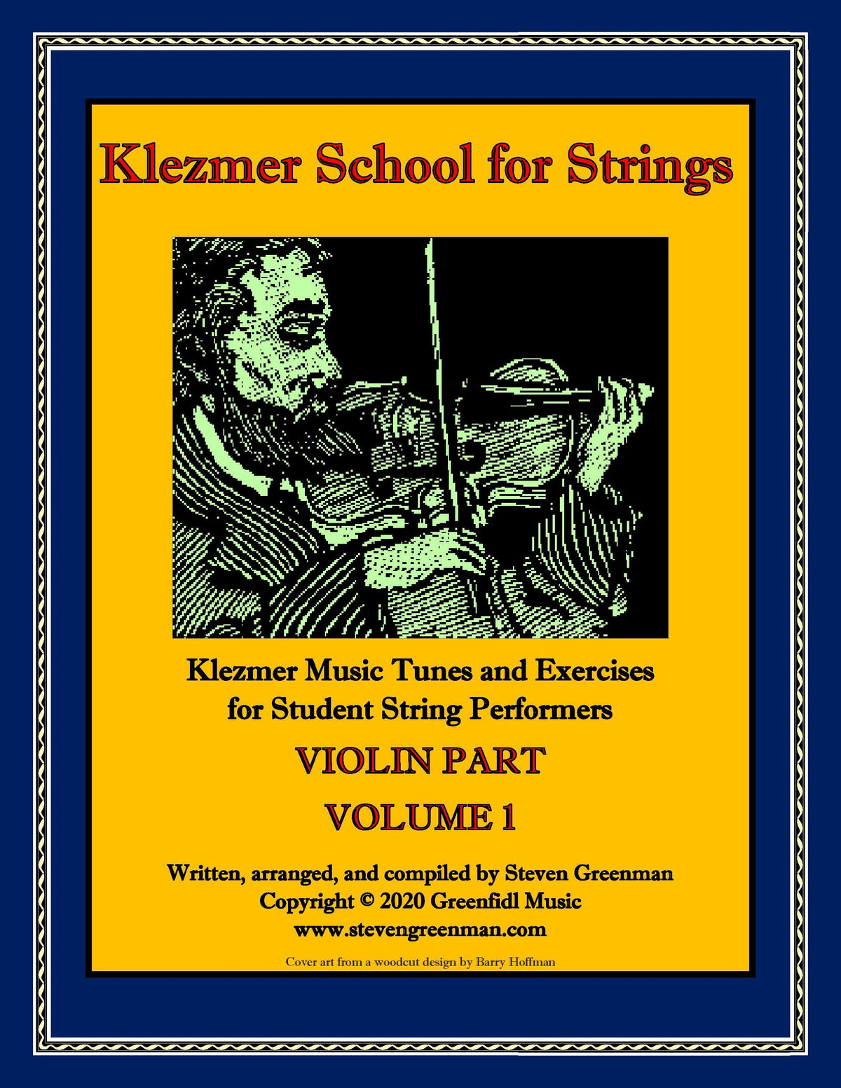 Greenman, Steven - Klezmer School for Strings Volume 1 - Violin Music