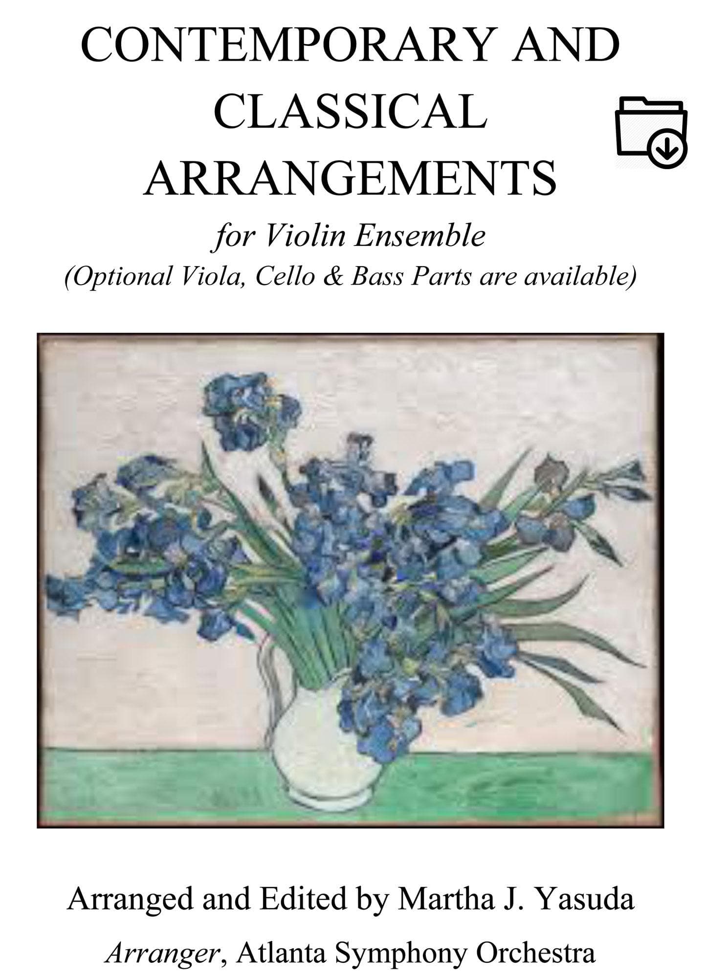 Yasuda, Martha - Contemporary and Classical Arrangements for Violin Ensemble - Digital Download