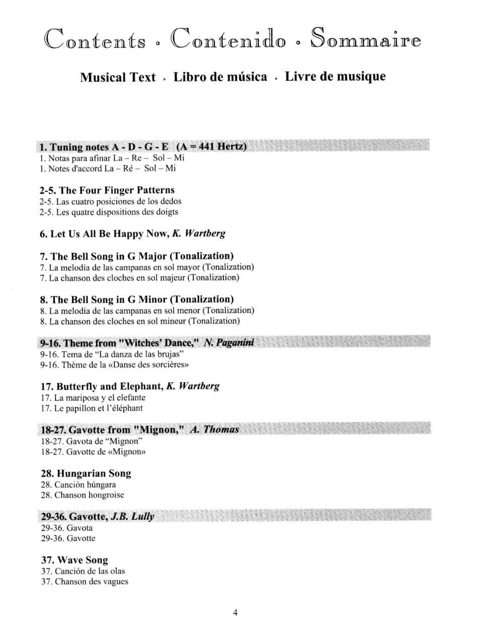 Step by Step Volume 2B CD Only (Mother Tongue Method) Arranged by Kerstin Wartberg For Violin Published by Alfred Music Publishing