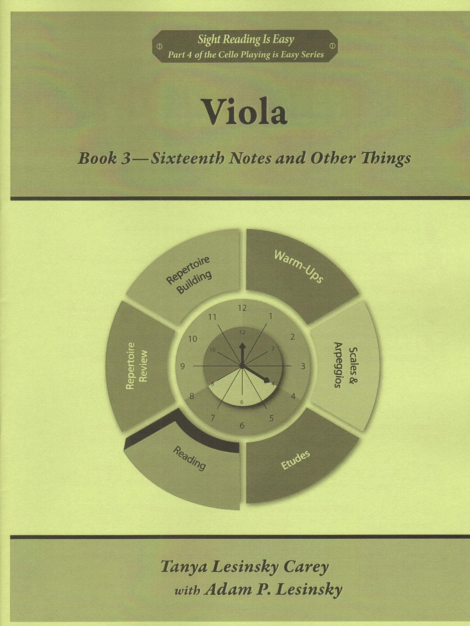 Sight Reading is Easy - for Viola - by Tanya Lesinsky Carey and Adam P. Lesinsky
