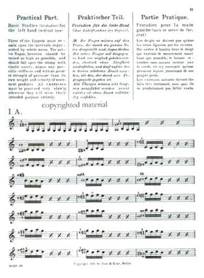 Flesch, Carl - Urstudien - Basic Studies For Violin - Carl Fischer Edition