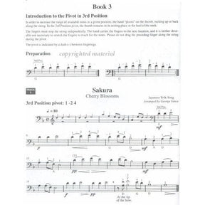 Progressive Repertoire for the Double Bass - Volume 2 Bass Book - by George Vance - Published by Carl Fischer