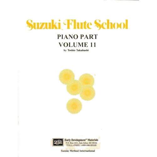 Suzuki Flute School Piano Accompaniment, Volume 11