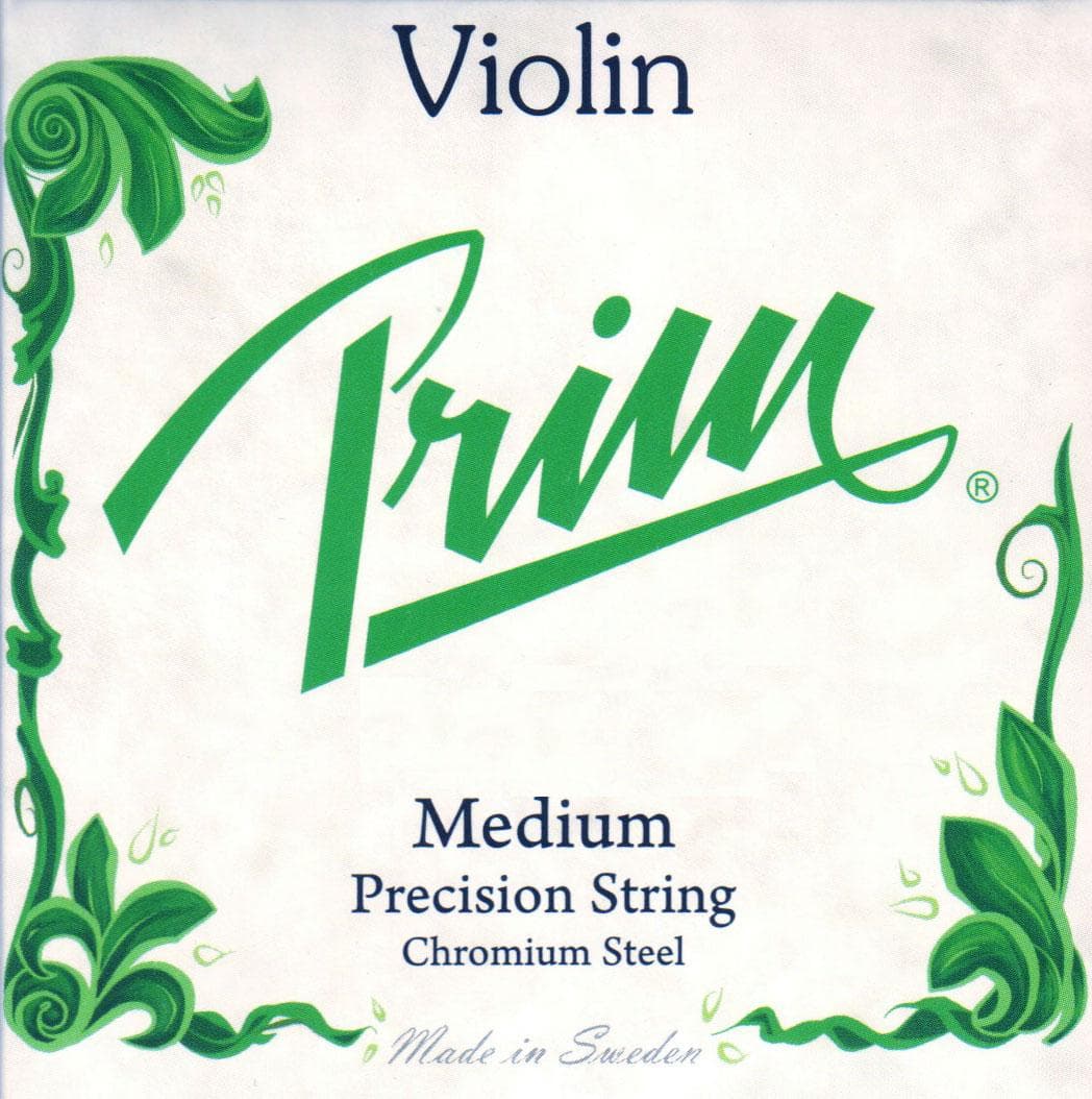 Prim Steel Violin String Set - 4/4 Size - Medium Gauge
