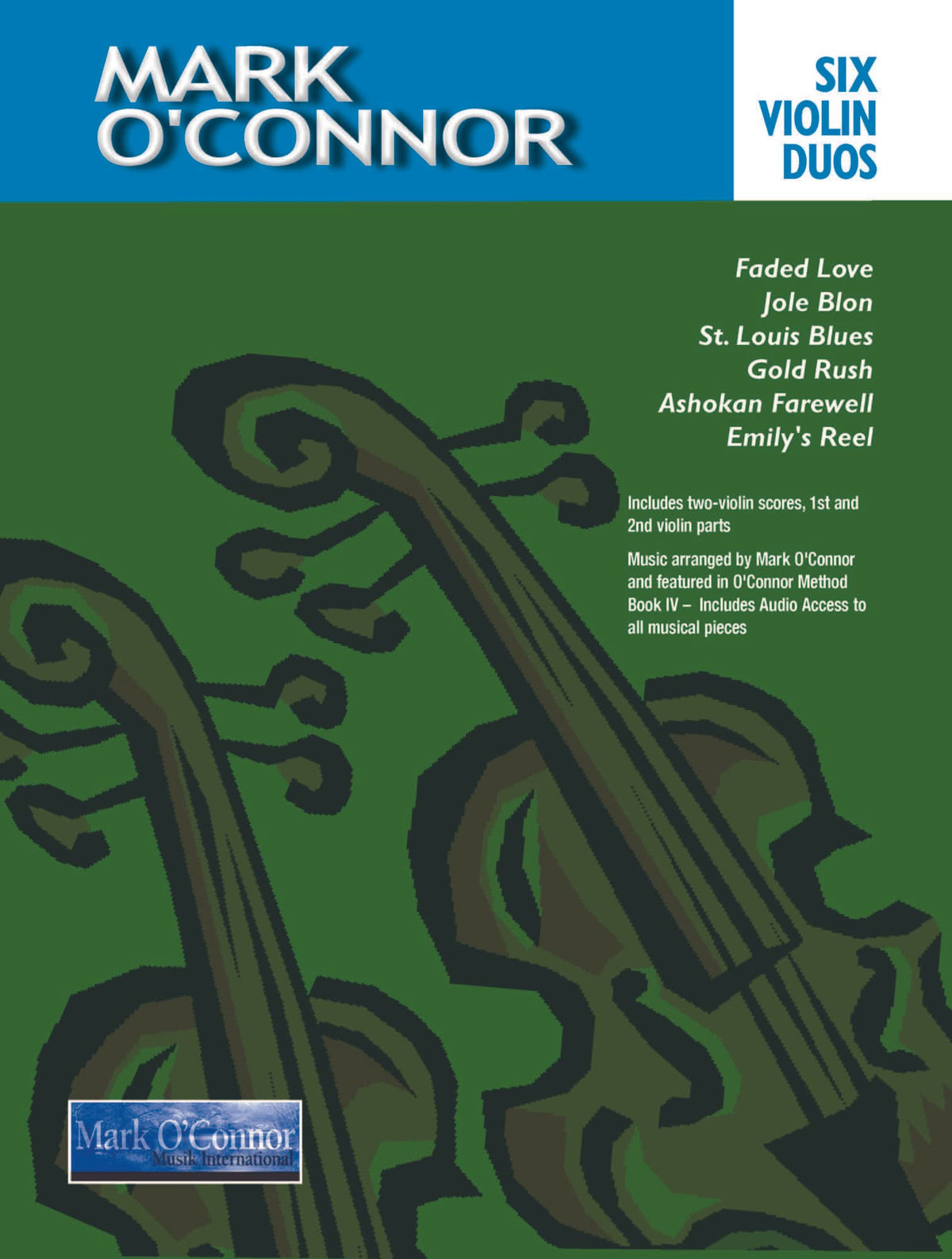 Six Violin Duos - arranged by Mark O'Connor - Digital Download