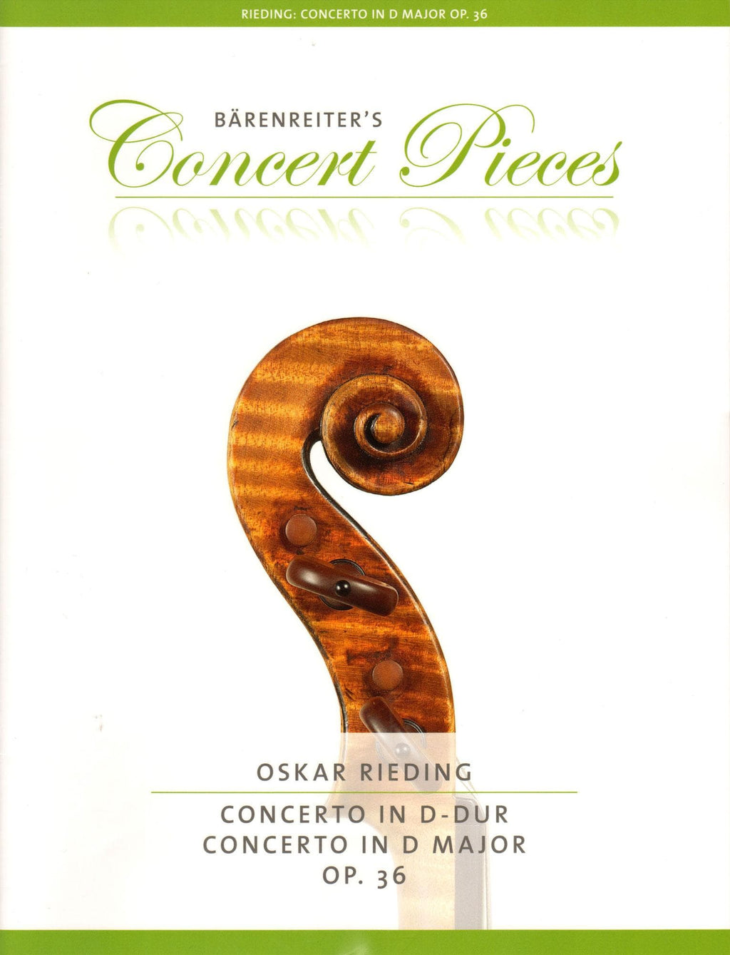 D Major Violin Concerto Sheet Music