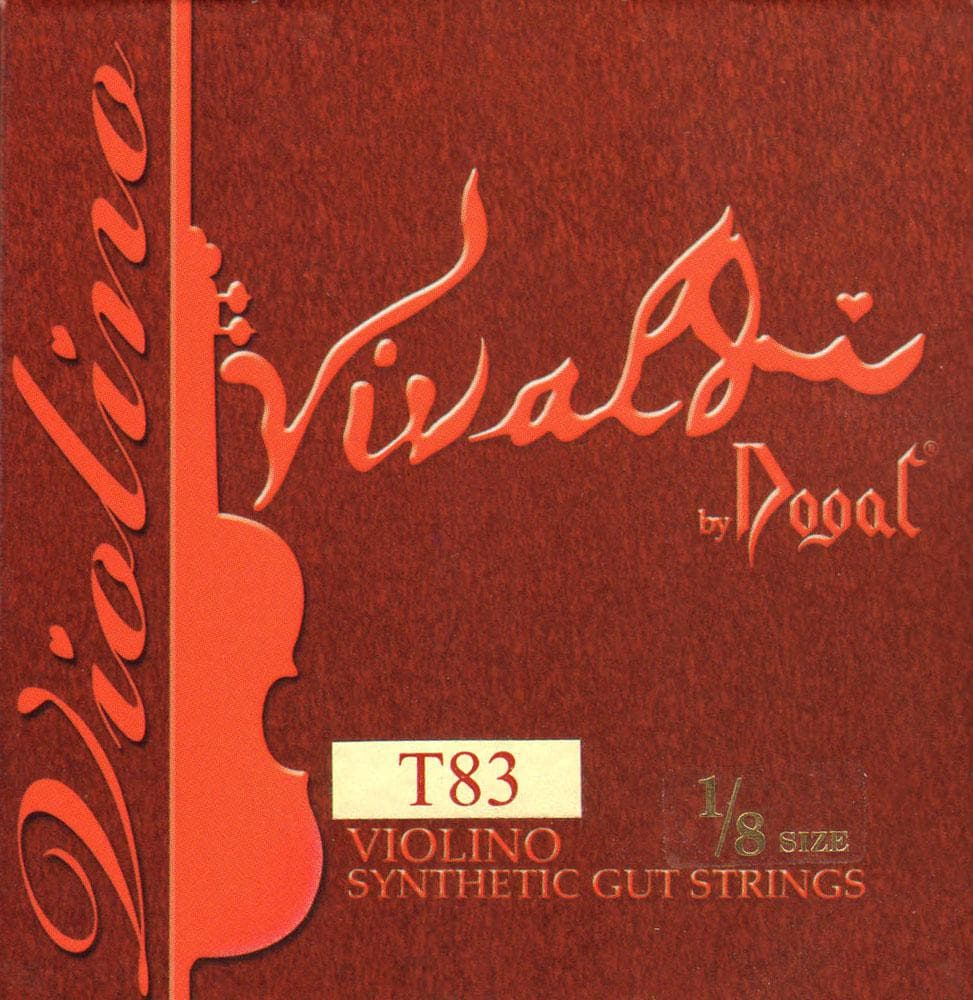Dogal Vivaldi Violin String Set 1/8 Size Medium
