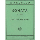 Marcello, Benedetto - Sonata No 2 in e minor - Cello and Piano - edited by Carl Schroeder - International Music Co