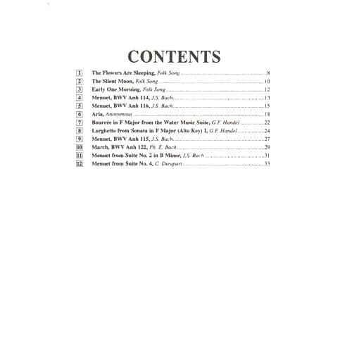 Suzuki Recorder School Piano Accompaniment, Volume 2, Soprano