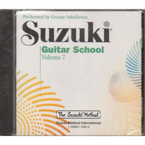 Suzuki Guitar School CD, Volume 7, Performed by Sakellariou