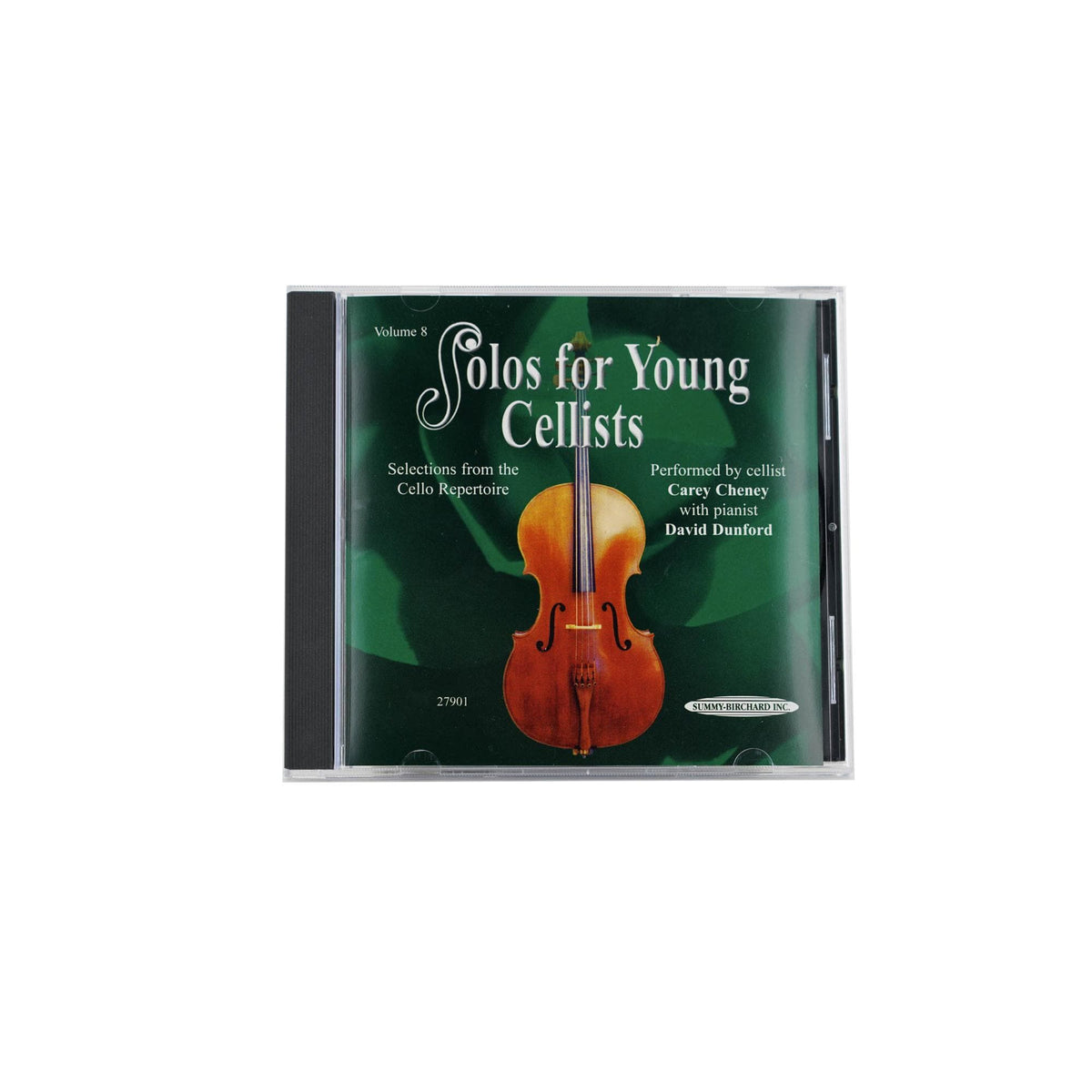 Solos for Young Cellists: Volume 8 CD by Carey Cheney