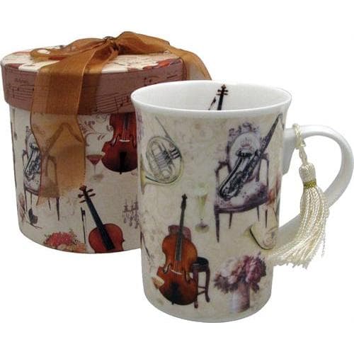 Mug with Gift Box - Elegant Music Design