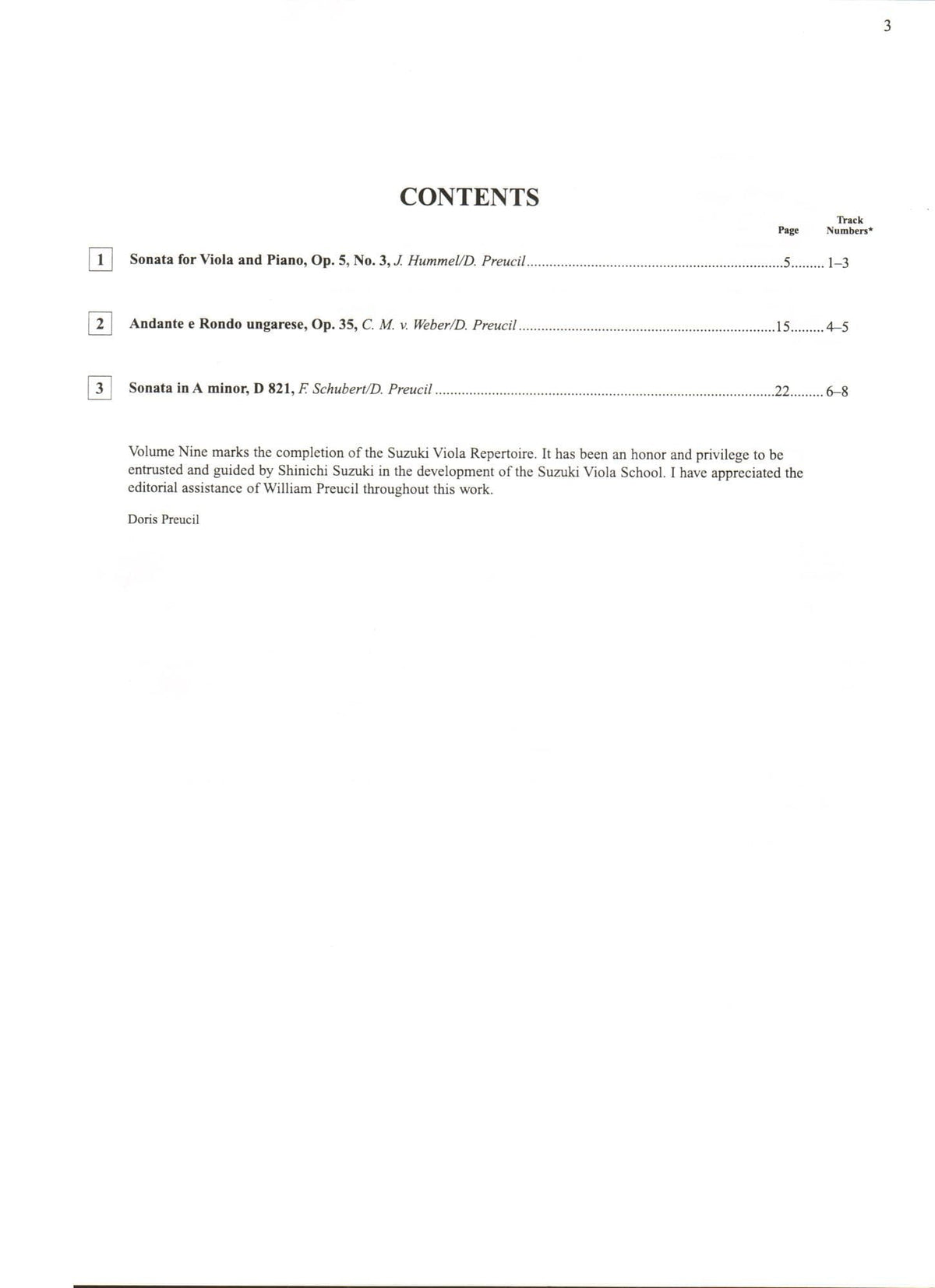 Suzuki Viola School Method Book and CD, Volume 9