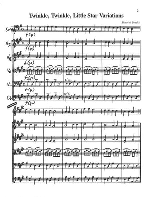 String Orchestra Accompaniments to Solos from Suzuki Violin School, Volumes 1 and 2 - Score