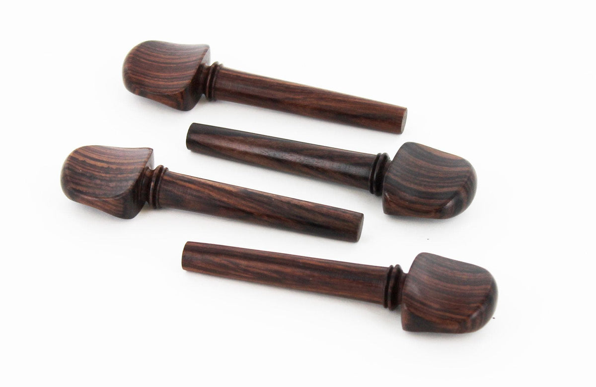 Set of Standard Rosewood Cello Pegs 4/4 Size