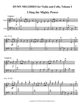 Yasuda, Martha - Hymn Melodies For Violin and Cello, Volume I - Digital Download