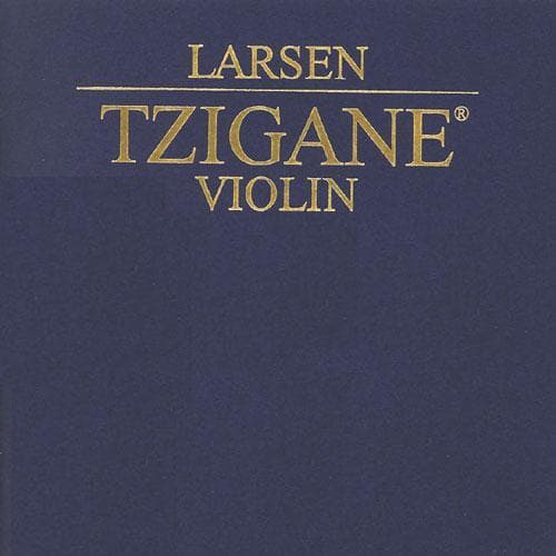Larsen Tzigane Violin String Set - 4/4 size - Medium Gauge - Loop End E