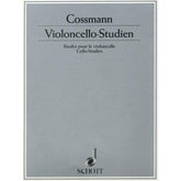 Cossman, Bernhard - Studies For Cello - Schott Edition