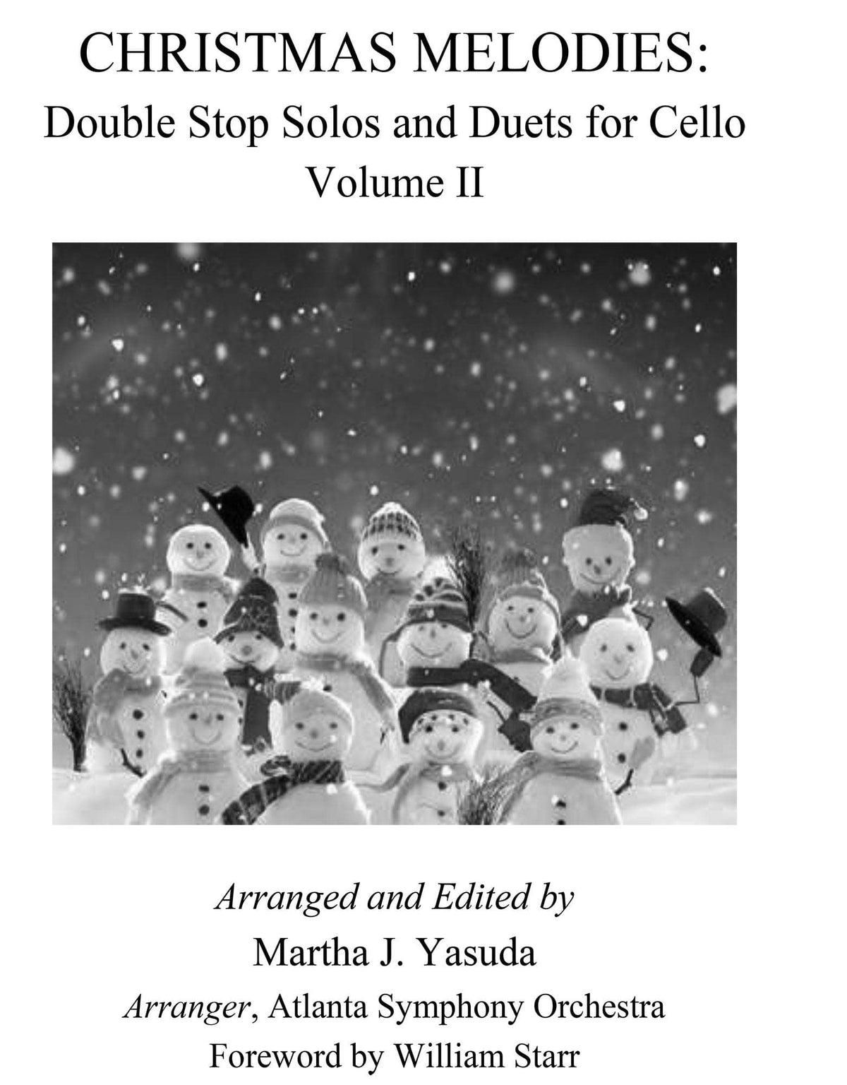 Yasuda, Martha - Christmas Melodies: Double Stop Solos and Duets For Cello, Volume II - Digital Download