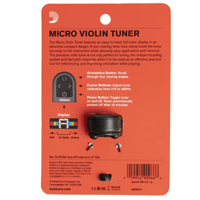 D'Addario NS Micro Tuner for Violin