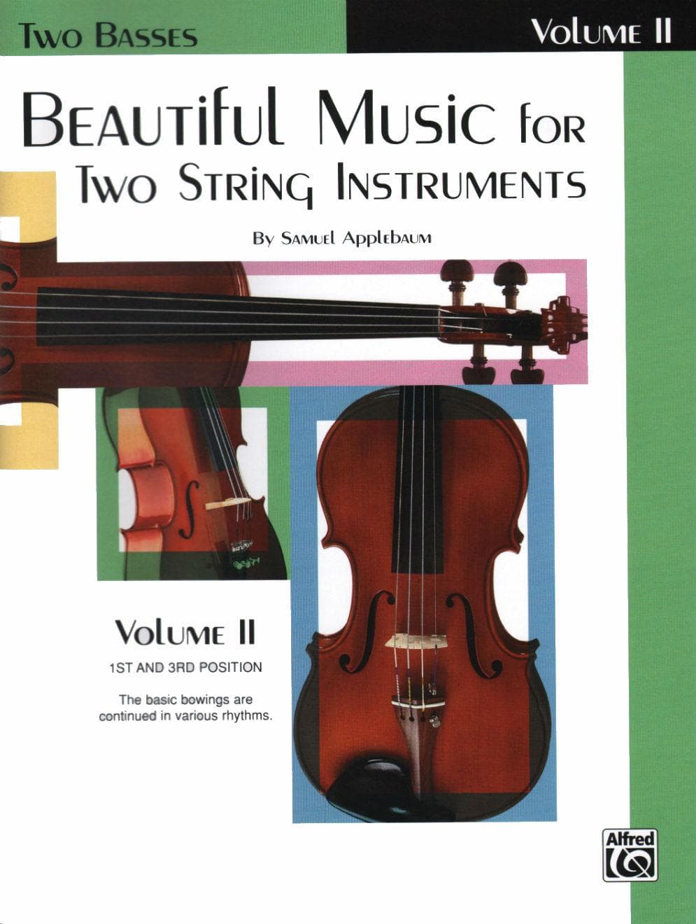 Applebaum, Samuel - Beautiful Music For Two String Instruments - Volume 2 for Double Bass - Belwin/Mills Publication