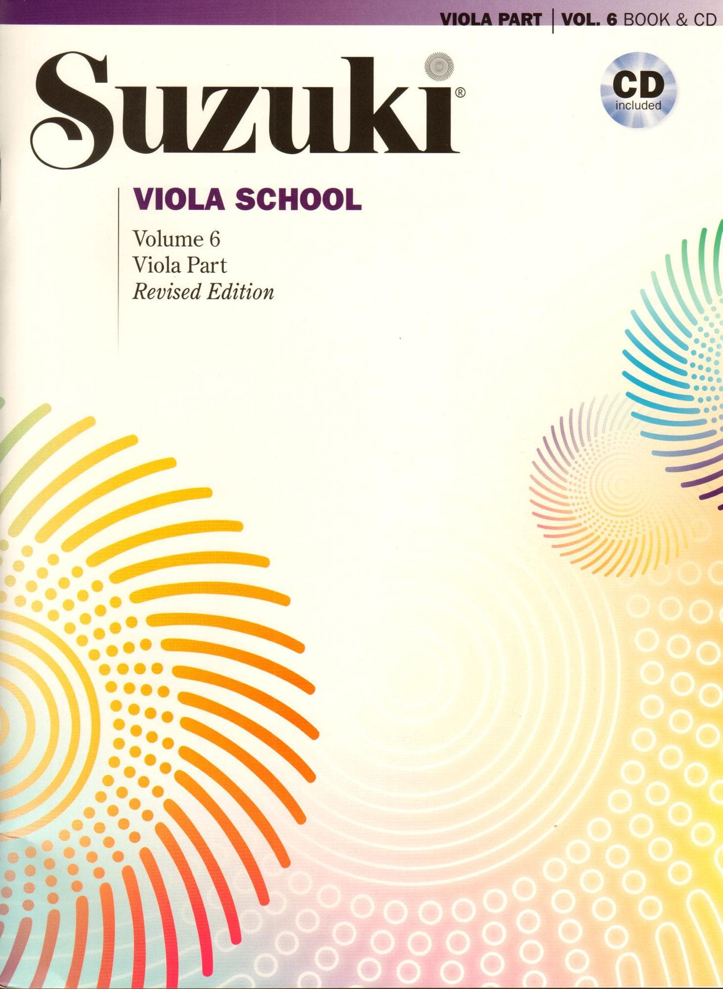 Suzuki Viola School Method Book and CD, Volume 6