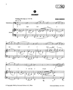 Jazz Cello Sheet Music - Radanovics Vol 1