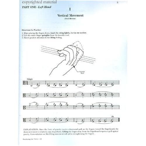 Kievman, Louis - Practicing the Viola (Mentally and Physically) - Viola solo - Kelton Publications