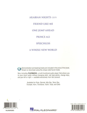 Disney's Aladdin - Instrumental Play-Along - for Cello with Online Audio - Hal Leonard