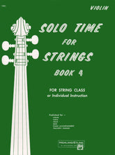 Etling, Forest - Solo Time For Strings, Book 4 - Violin - Alfred Music Publishing