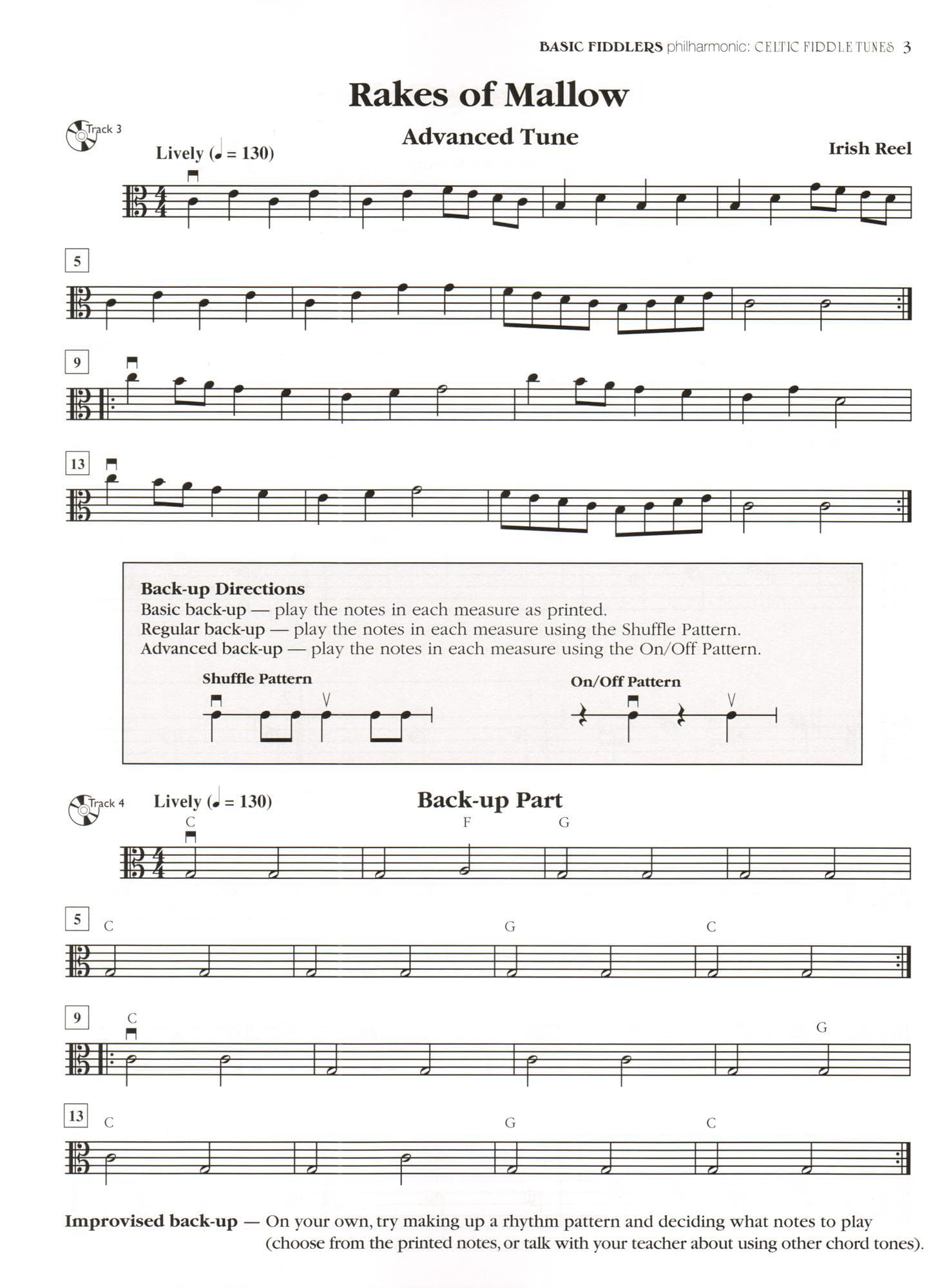 Basic Fiddlers Philharmonic - Celtic Fiddle Tunes - Viola Book - by Dabczynski & Phillips - Alfred Publishing