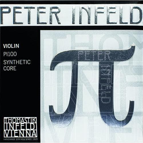 Peter Infeld (PI) Violin G String with Synthetic Core Silver Winding Medium Gauge