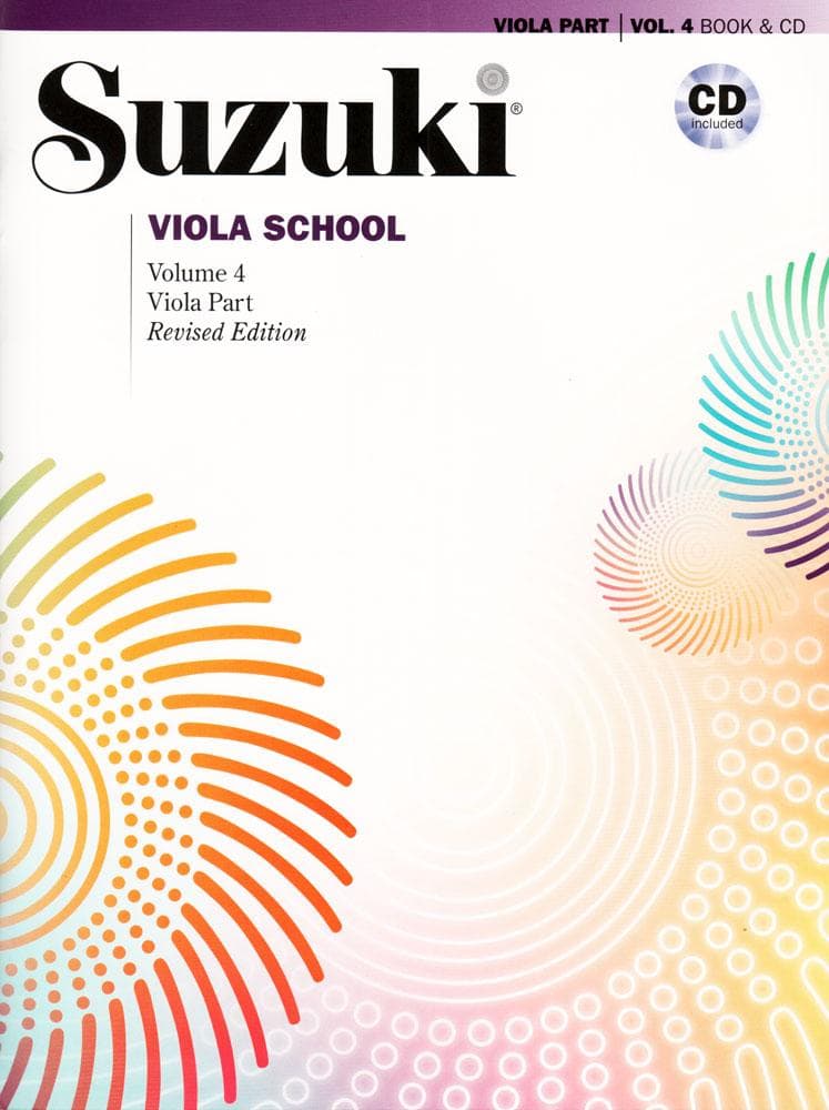 Suzuki Viola School Method Book and CD, Volume 4