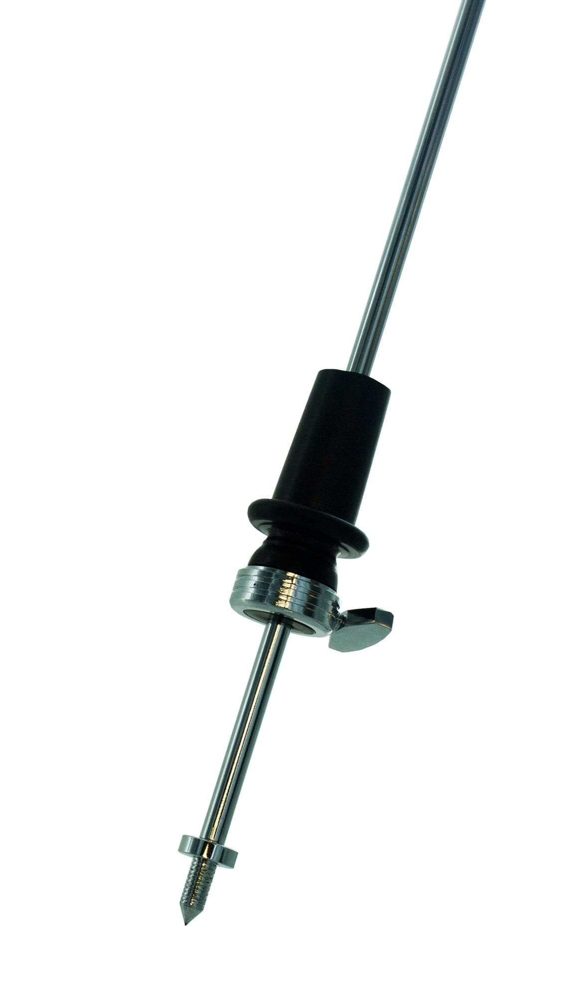 Cello Endpin with Ebonized Plug and Steel Rod 18" Long