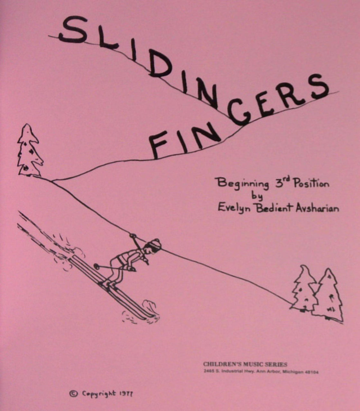 Sliding Fingers: Beginning 3rd Position - Beginner Book by Evelyn Avsharian - Digital Download