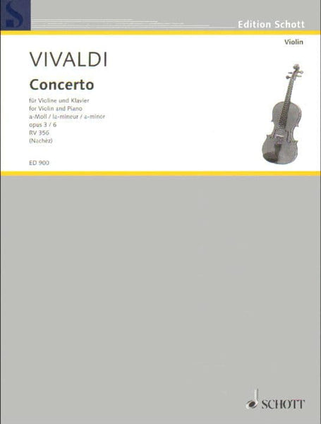 Vivaldi A Minor Concerto for Music Instrument