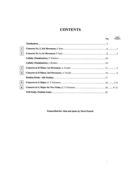 Suzuki Viola School Method Book and CD, Volume 4