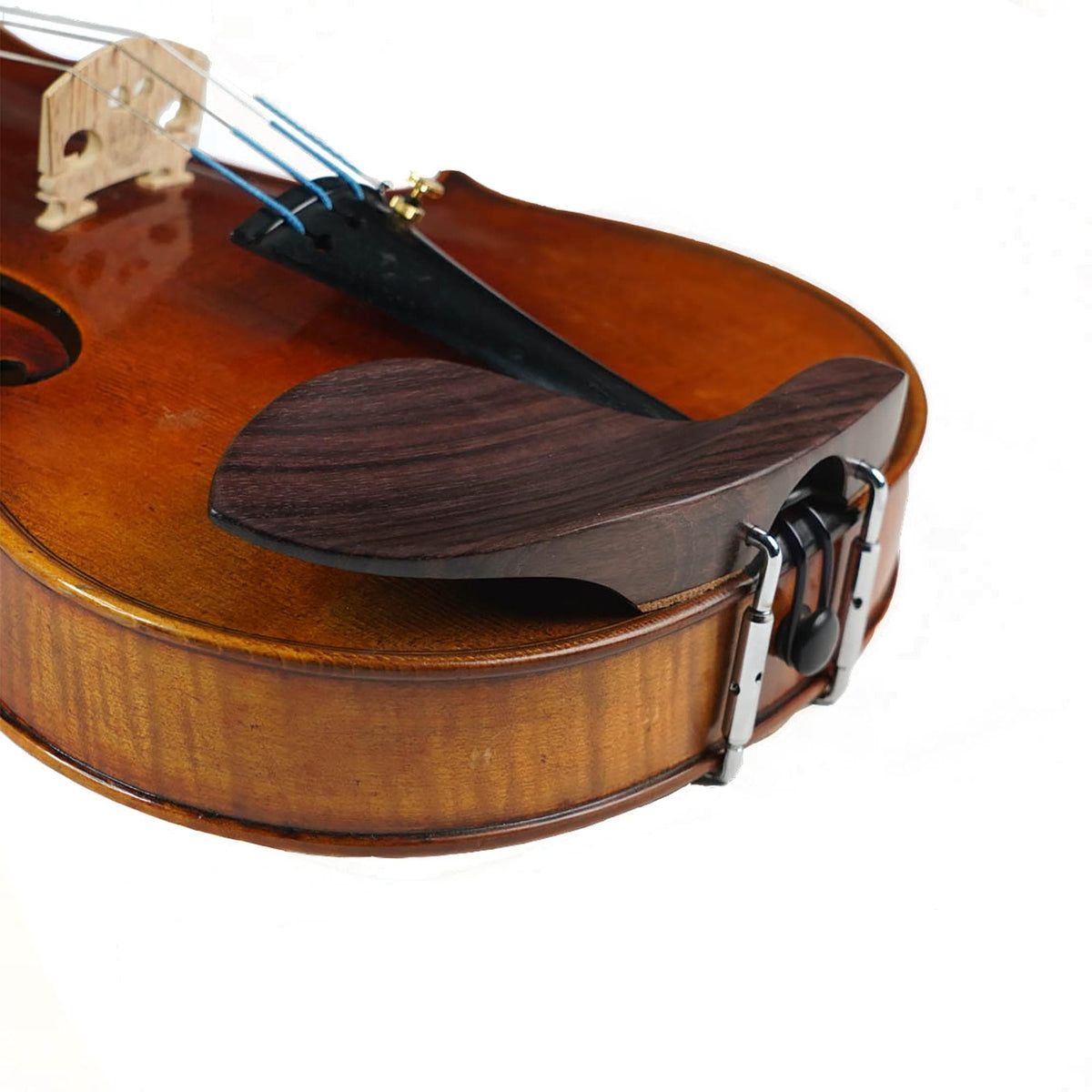 Guarneri Violin Chinrest - Rosewood Old Hill Plate