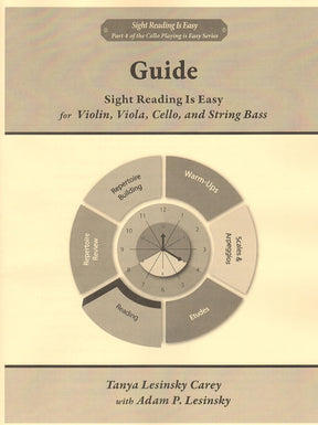 Sight Reading is Easy - for Cello - by Tanya Lesinsky Carey and Adam P. Lesinsky