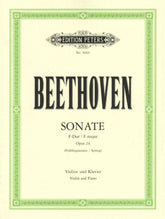 Beethoven, Ludwig - Sonata No 5 in F Major Spring Op 24 for Violin and Piano - Arranged by Joachim - Peters Edition