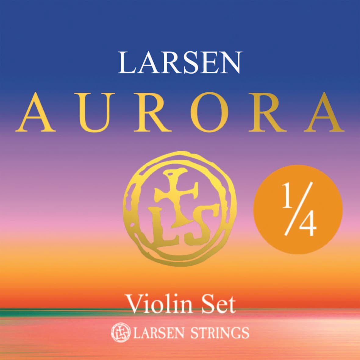 Larsen Aurora Violin Set 1/4 Size Medium