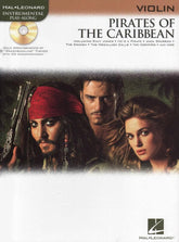 Pirates of the Caribbean Violin Book Published by Hal Leonard