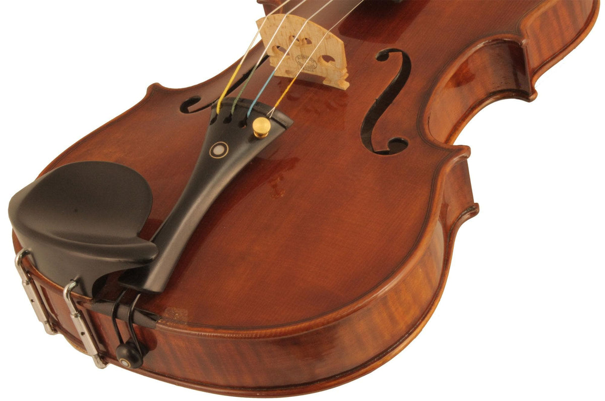 Stuber Ebony Violin Chinrest - Medium Plate