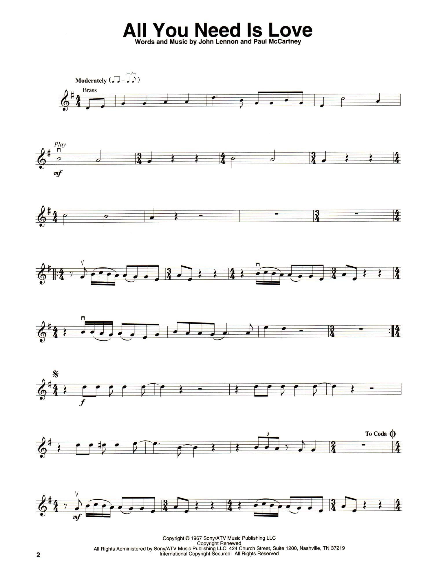 The Beatles - Violin Play-Along Vol. 60 - for Violin with Audio Accompaniment - Hal Leonard