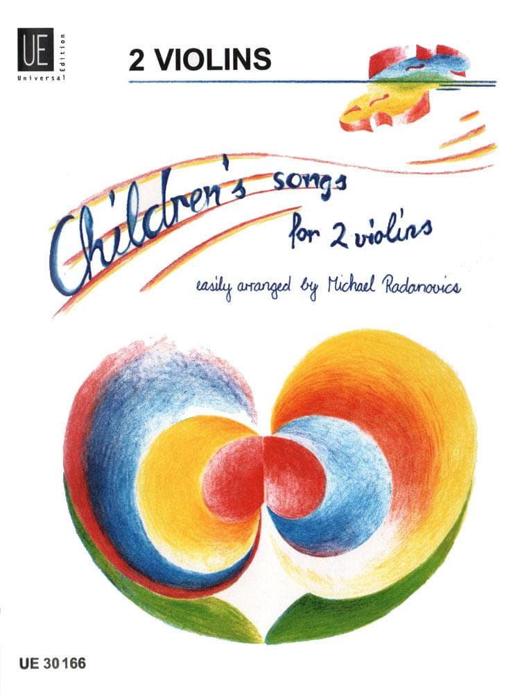 Radanovics - Children's Songs For Two Violins Published by Universal Edition