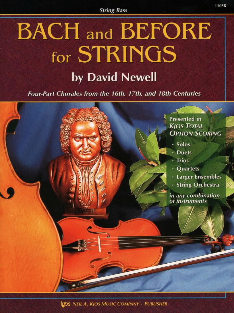 Newell, David - Bach & Before for Strings - Bass - Neil A Kjos Music Co