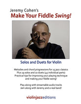 Cohen, Jeremy - Make Your Fiddle Swing! - Solos and Duets for Violin - Book/Online Audio - Violinjazz Editions